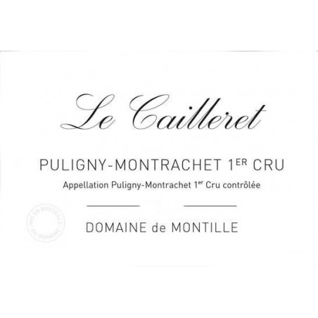 Puligny Montrachet 1er cru 2015 Le Cailleret - Domaine de Montille