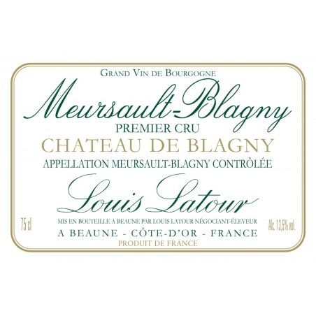 Meursault 1er cru 2001...