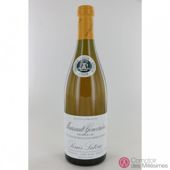 Meursault 1er cru Genevrières 2006 - Louis Latour Meursault 1er cru Genevrières 2006 - Louis Latour
