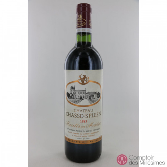 Château Chasse Spleen 1983 Château Chasse Spleen 1983
