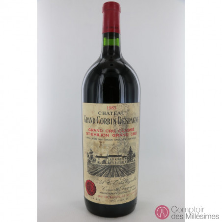 Château Grand Corbin Despagne 1985 en Magnum