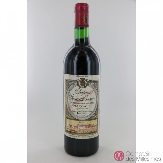 Château Rauzan Gassies 1975 Château Rauzan Gassies 1975