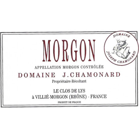 Morgon Domaine J. Chamonard