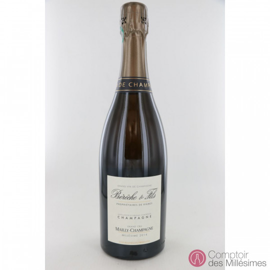Mailly Champagne Grand Cru 2014 - Bérêche et Fils Mailly Champagne Grand Cru 2014 - Bérêche et Fils