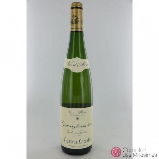Gewurztraminer vendanges tardives 2017 - Gustave Lorentz Gewurztraminer vendanges tardives 2017 - Gustave Lorentz