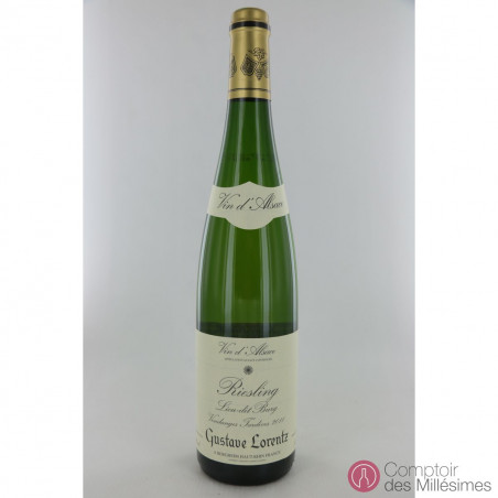 Riesling Burg 2011 vendanges tardives - Gustave Lorentz