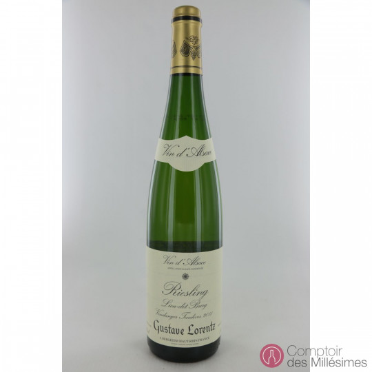 Riesling Burg 2011 vendanges tardives - Gustave Lorentz Riesling Burg 2011 vendanges tardives - Gustave Lorentz