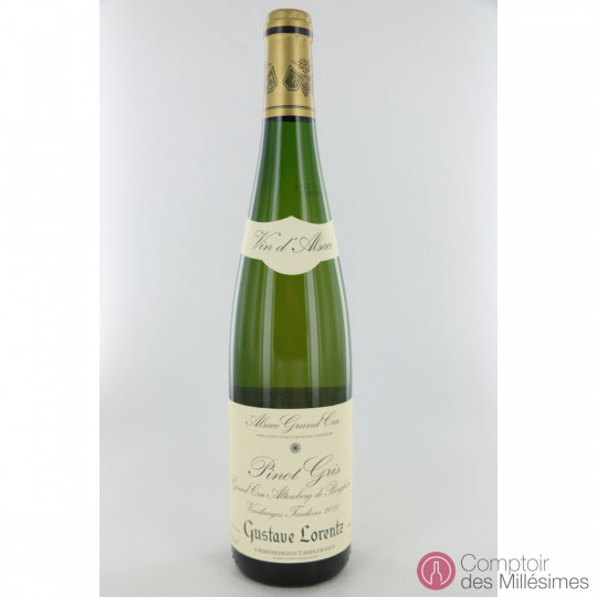 Pinot Gris Altenberg de Bergheim grand cru 2015 Vendange tardive - Gustave Lorentz Pinot Gris Altenberg de Bergheim grand cru 2015 Vendange tardive - Gustave Lorentz
