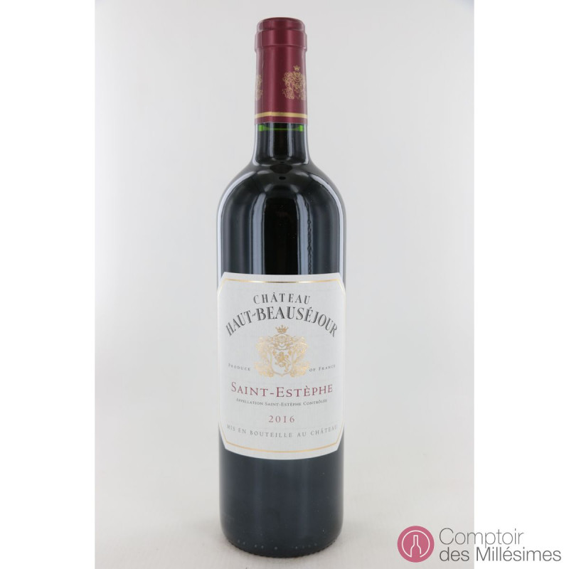 Château HautBeauséjour 2016 Cru Bourgeois de SaintEstephe