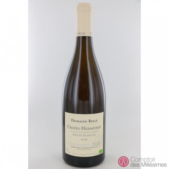 Crozes-Hermitage Blanc 2018 Roche Blanche - Domaine Belle Crozes-Hermitage Blanc 2018 Roche Blanche - Domaine Belle