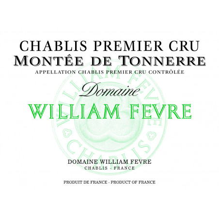 Chablis 1er Cru Montée de Tonnerre William Fevre