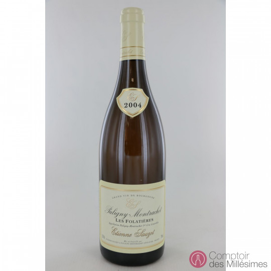 Puligny Montrachet 2004 - Folatières - Etienne Sauzet Puligny Montrachet 2004 - Folatières - Etienne Sauzet