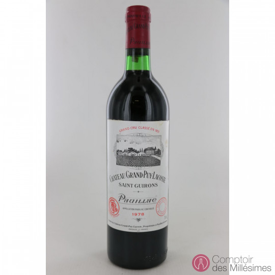 Chateau Grand-Puy Lacoste 1978 Chateau Grand-Puy Lacoste 1978