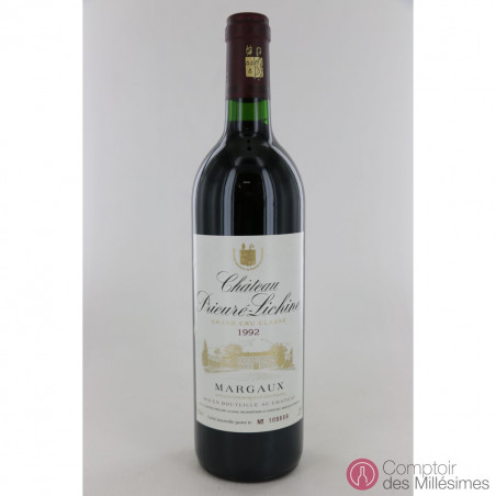 Château Prieuré Lichine 1992