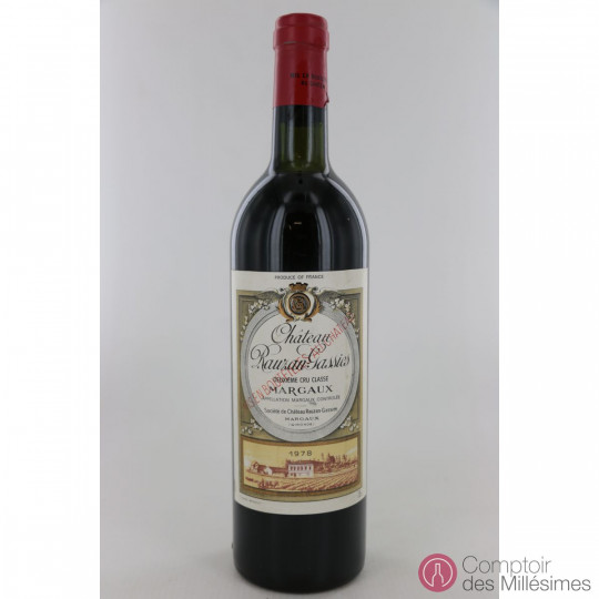Château Rauzan Gassies 1978 Château Rauzan Gassies 1978