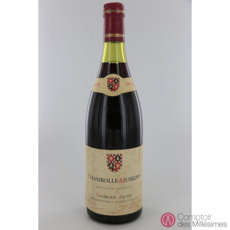 Chambolle Musigny 1976 - Georges Jacly Chambolle Musigny 1976 - Georges Jacly