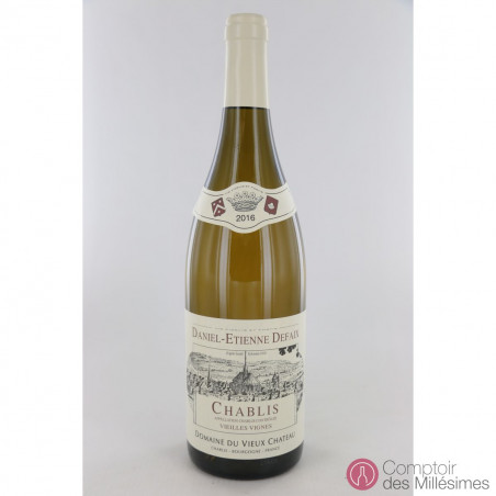 Chablis Vieilles Vignes 2016 - D.E Defaix