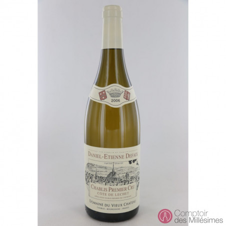 Chablis 1er cru Côte de Léchet 2006 - D.E Defaix