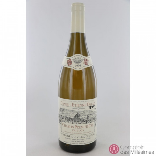 Chablis 1er cru Vaillon 2006 - D.E Defaix Chablis 1er cru Vaillon 2006 - D.E Defaix