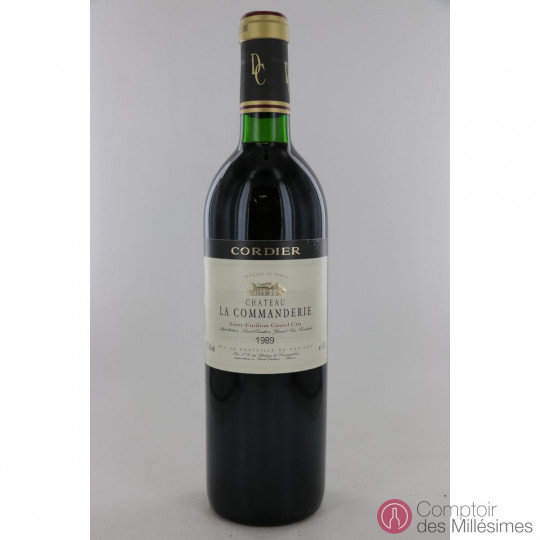 Chateau la Commanderie 1989 Chateau la Commanderie 1989