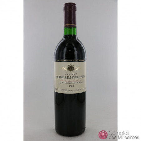 Château Rocher Bellevue Figeac 1989 Château Rocher Bellevue Figeac 1989
