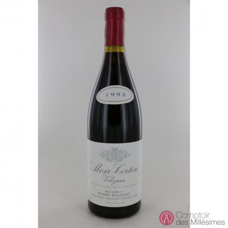 Aloxe Corton 1er Cru Valozières 1992 - Pierre Bitouzet Aloxe Corton 1er Cru Valozières 1992 - Pierre Bitouzet