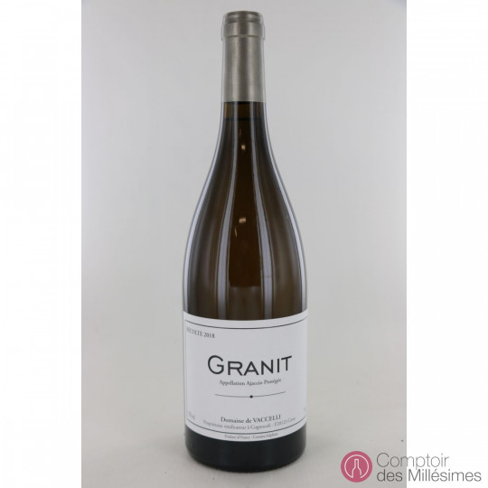 Granit Blanc 2018 - Domaine de Vaccelli Granit Blanc 2018 - Domaine de Vaccelli