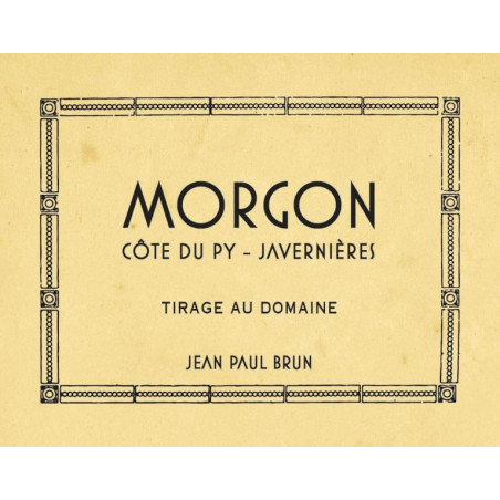 Morgon Côte du Py - Javernières - Jean Paul Brun