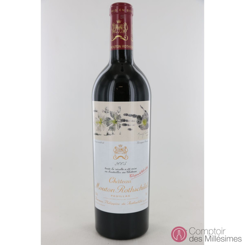 image du vin Château Mouton Rothschild 2005