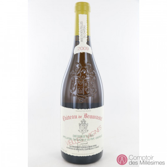 Château de Beaucastel Roussanne Vieilles Vignes 2009 Château de Beaucastel Roussanne Vieilles Vignes 2009