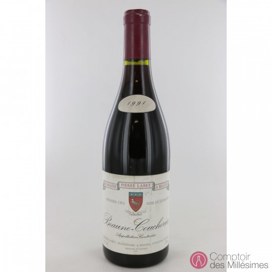 Beaune 1er cru Coucherias 1991 - Pierre Labet Beaune 1er cru Coucherias 1991 - Pierre Labet