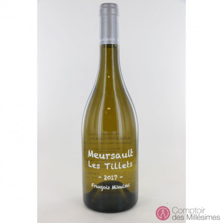 Meursault Les Tillets 2017 - François Mikulski