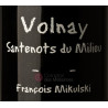 Volnay 1er cru Santenots du Milieu François Mikulski Volnay 1er cru Santenots du Milieu François Mikulski