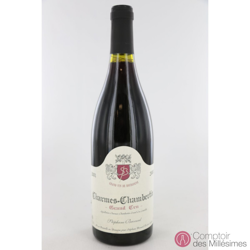 CharmesChambertin Grand cru 2001 Stephane Brocard Awards