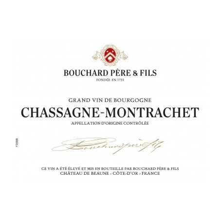Chassagne Montrachet Rouge   Bouchard Père et Fils