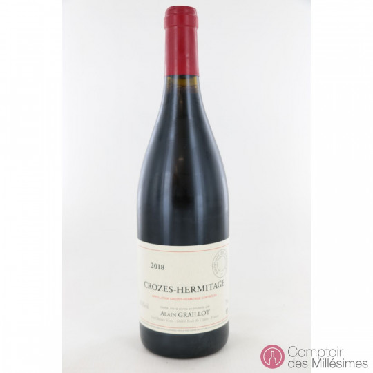 Crozes-Hermitage 2018 - Alain Graillot Crozes-Hermitage 2018 - Alain Graillot