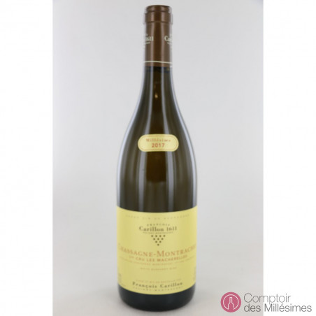Chassagne-Montrachet 1er Cru Les Macherelles 2017 - François Carillon