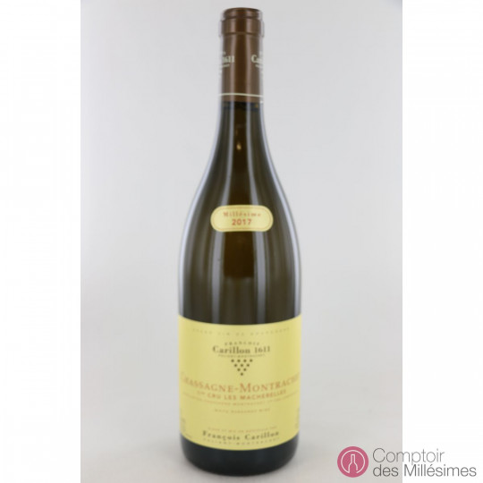 Chassagne-Montrachet 1er Cru Les Macherelles 2017 - François Carillon Chassagne-Montrachet 1er Cru Les Macherelles 2017 - François Carillon