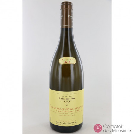 Chassagne-Montrachet 1er Cru Clos Saint Jean 2017 - François Carillon