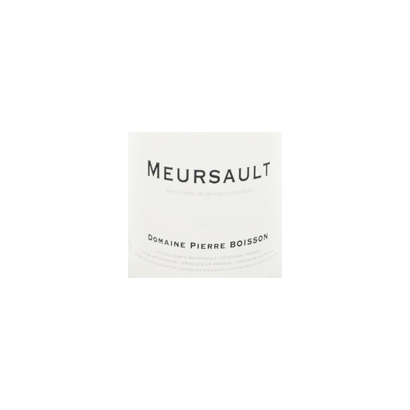 Meursault 2018 Pierre Boisson