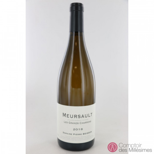 Meursault 2018 Les Grands Charrons - Pierre Boisson Meursault 2018 Les Grands Charrons - Pierre Boisson