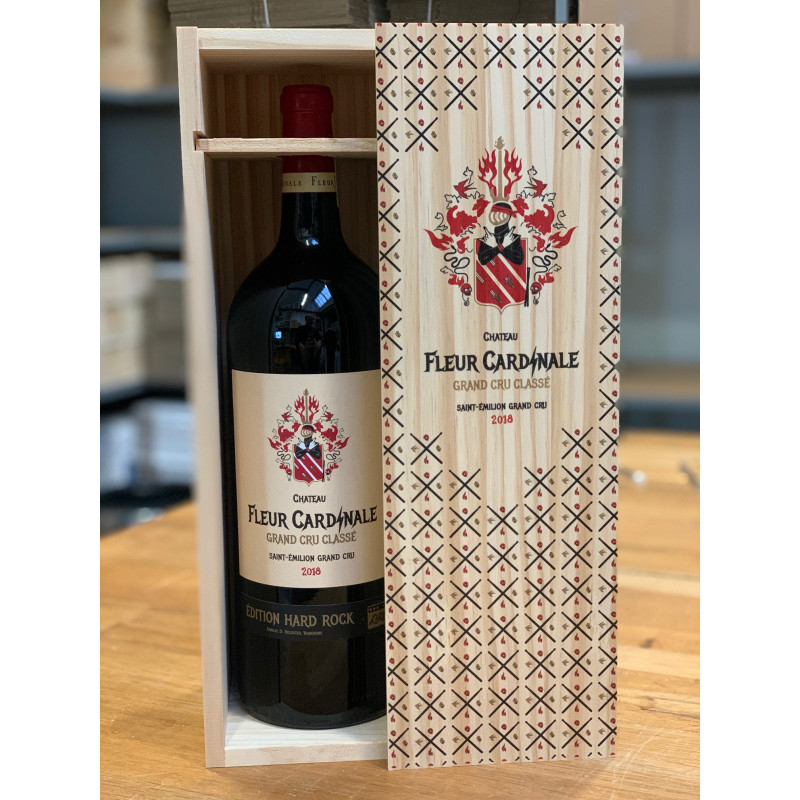 Chateau Fleur Cardinale 18 Hard Rock Edition Magnum St Emilion Chateau Fleur Cardinale 18 Hard Rock Edition Magnum St Emilion