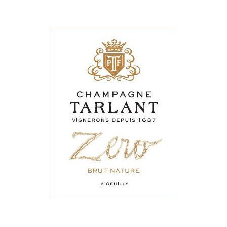 Champagne Tarlant Zéro Brut Nature