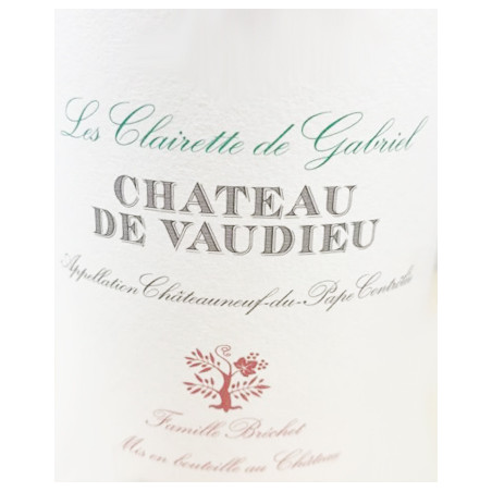 Châteauneuf du Pape blanc...