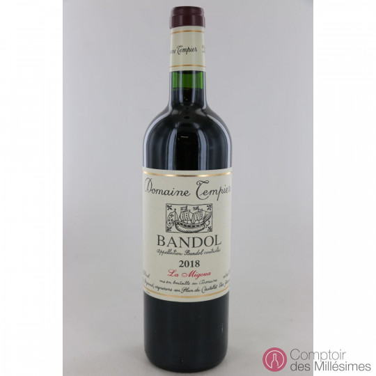 Bandol 2018 La Migoua - Domaine Tempier Bandol 2018 La Migoua - Domaine Tempier