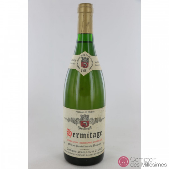 Hermitage blanc 1991 - Jean-Louis Chave Hermitage blanc 1991 - Jean-Louis Chave
