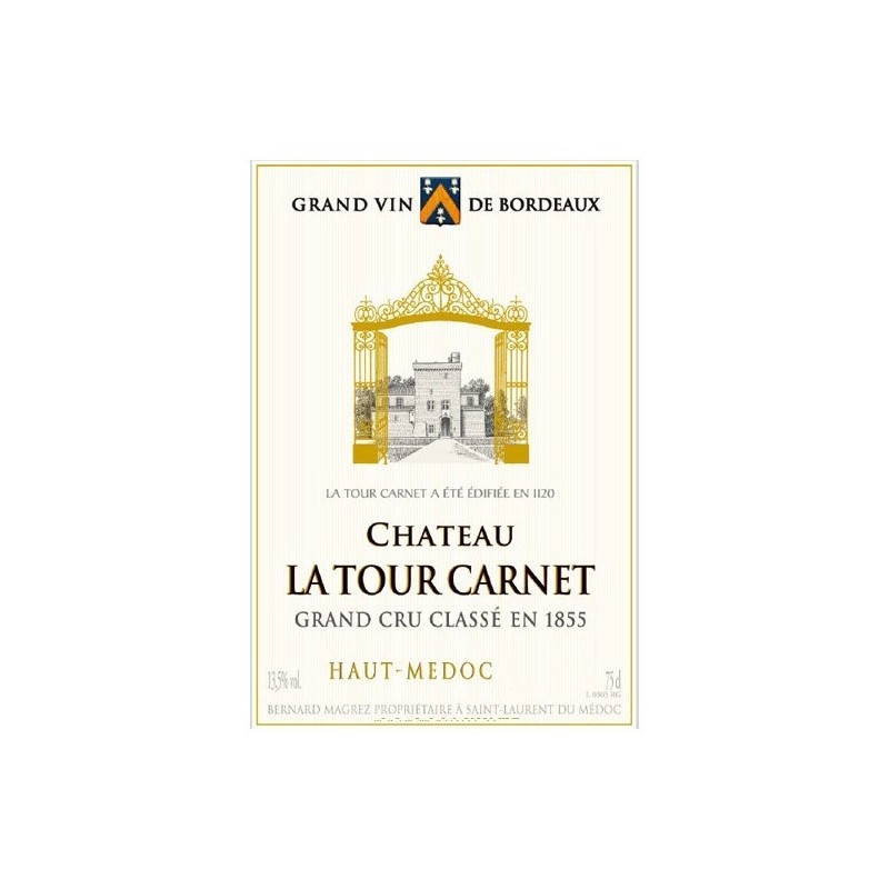 Château La Tour Carnet 1976 Château La Tour Carnet 1976