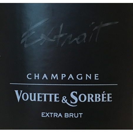 Extrait Brut Nature - Champagne Vouette et Sorbée Extrait Brut Nature - Champagne Vouette et Sorbée
