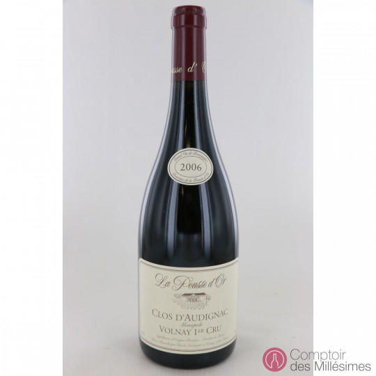 Volnay 1er Cru 2006 Clos d'Audignac - La Pousse d'Or Volnay 1er Cru 2006 Clos d'Audignac - La Pousse d'Or