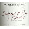 Santenay 1er cru Gravières - Abbaye de Santenay Santenay 1er cru Gravières - Abbaye de Santenay